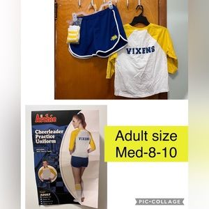 Adult Archie Cheerleader Practice Suit Costume - Archie Comics Medium 8-10